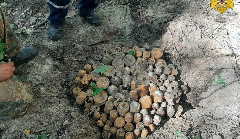 В Калужской области спасатели обезвредили 152 боеприпаса
