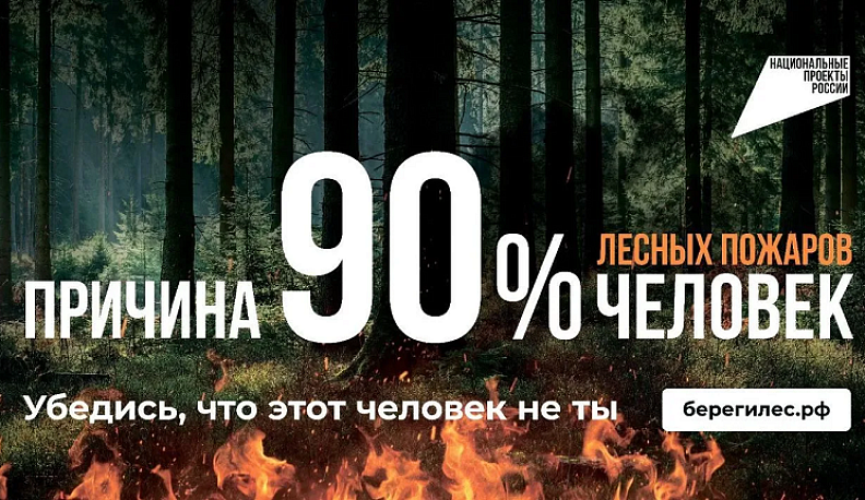 В Калужской области установлен второй класс пожарной опасности