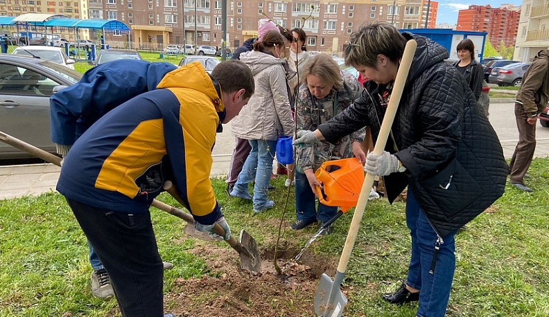 В Калуге рядом с реабилитационным центром «Доброта» появился Сад памяти 