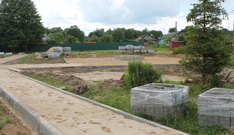 В Тарусском районе появится новый сквер в честь героев Великой Отечественной войны