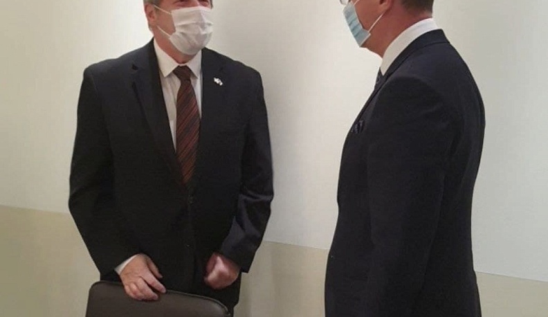 Владислав Шапша встретился с послом Израиля в России