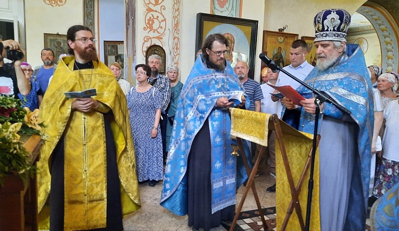 Главная святыня Калужской епархии прибыла в Тарусу