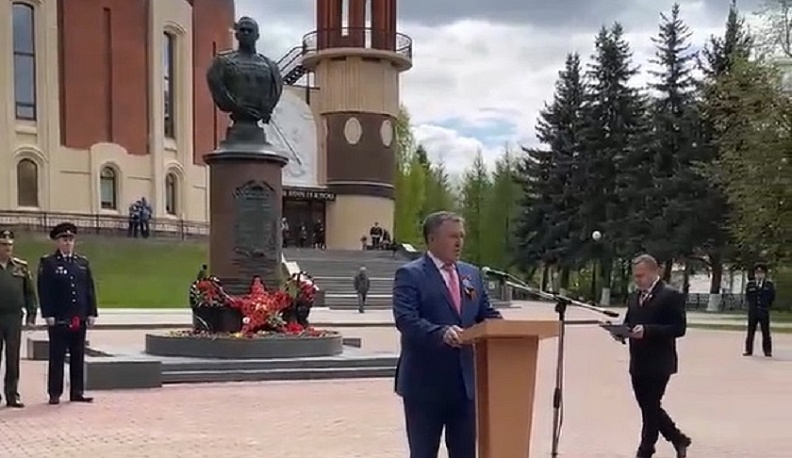 В Жуковском районе провели митинг-концерт, посвященный 78 годовщине со Дня Победы