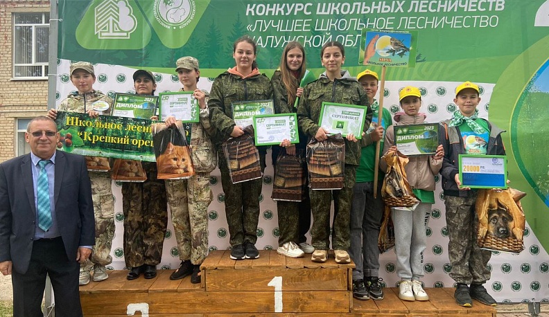 Команда из Юхнова победила в областном конкурсе школьных лесничеств