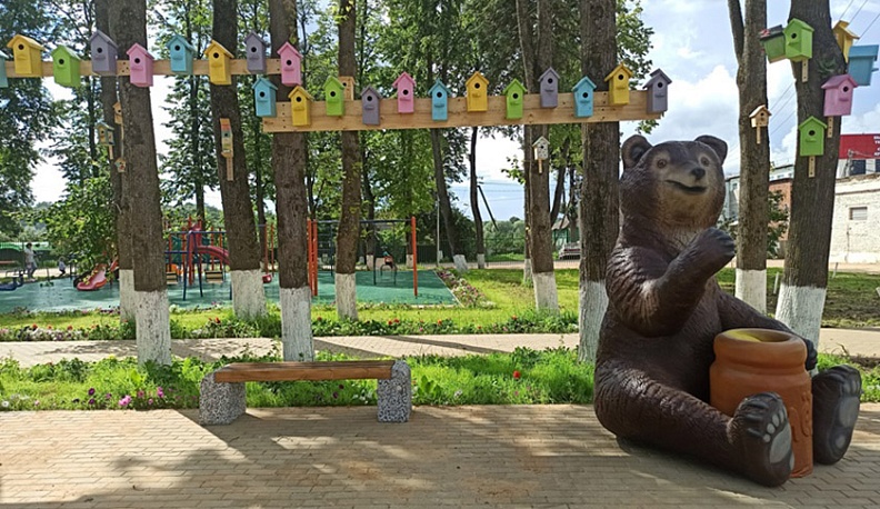 В Медыни готовится к открытию обновленный городской парк