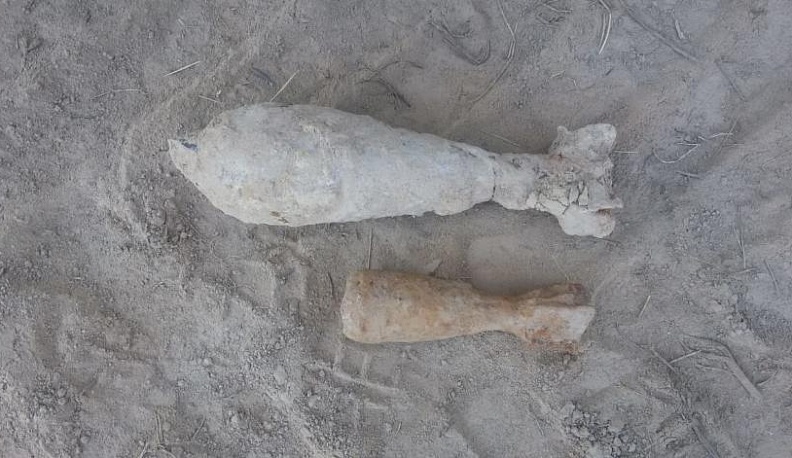 В Калужской области обнаружили неразорвавшиеся боеприпасы времён войны