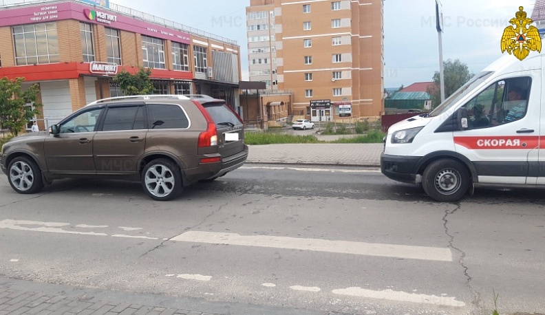 В Калуге на Правобережье машина сбила пешехода