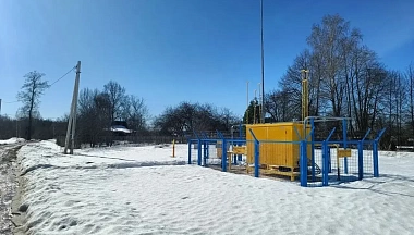 В Юхновском округе закончено строительство газопровода до Пушкино