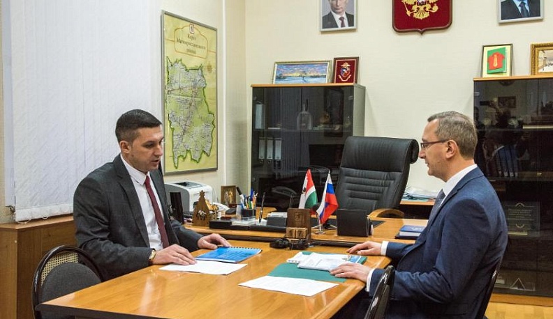Владислав Шапша встретился с главой Малоярославецкого района 