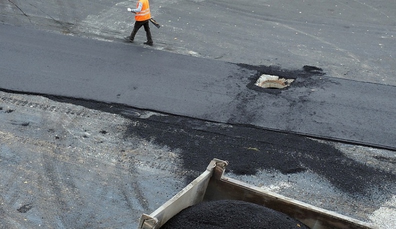 В Ферзиковском районе завершились дорожные работы