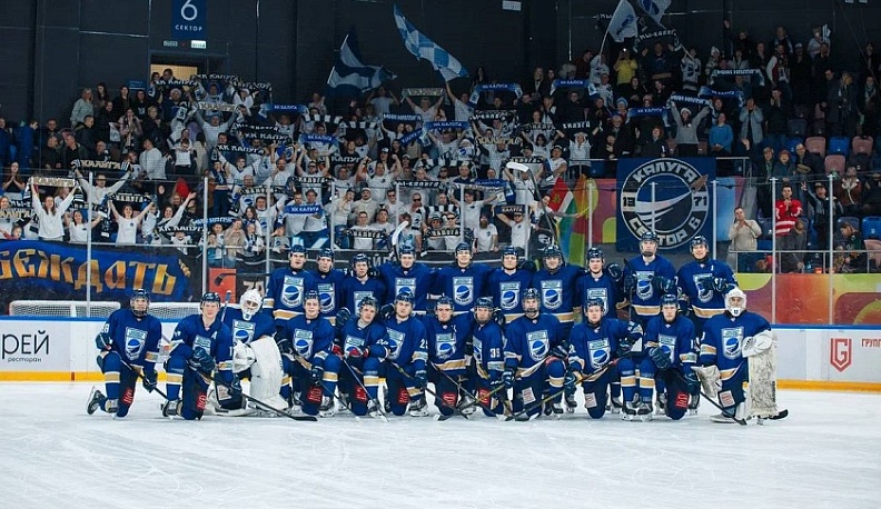 Игрок ХК «Калуга» стал лучшим нападающим декабря первенства НМХЛ