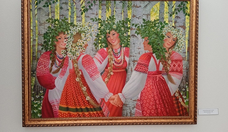 Калужский музей изобразительных искусств представил выставку сказочных работ Алексея Голубева