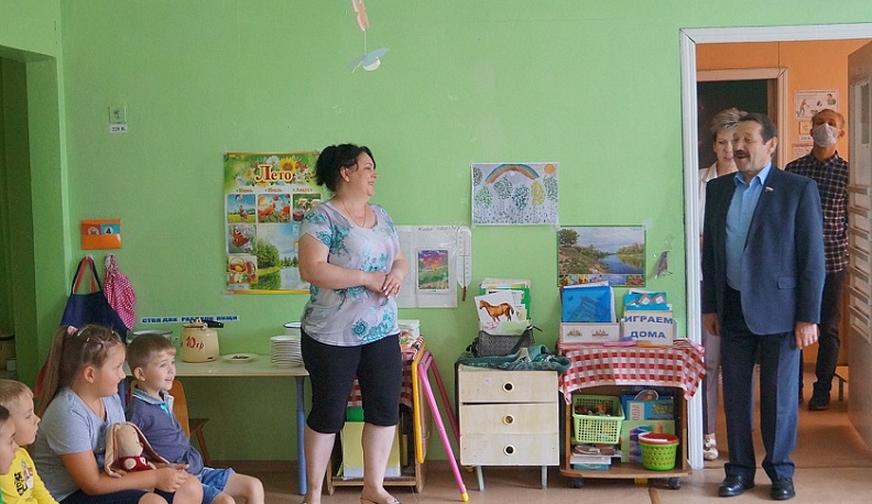 Геннадий Скляр побывал в Думиничском районе 