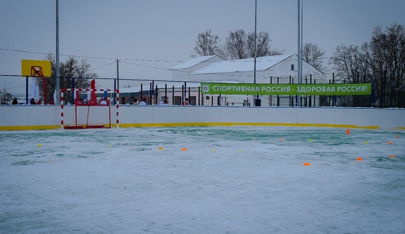 В Сухиничах открылся физкультурно-оздоровительный комплекс открытого типа