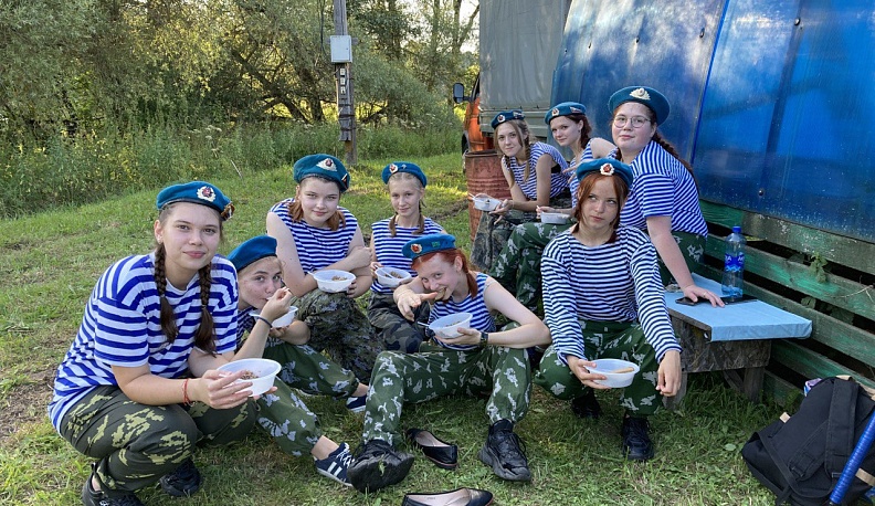 В Медынском районе отпраздновали день ВДВ