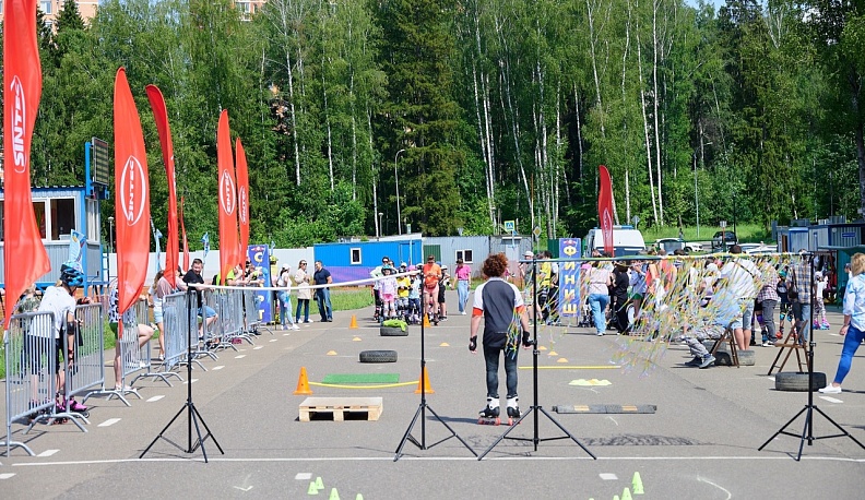 В Обнинске прошел детский роллер-кросс