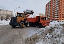 За сутки из Калуги вывезли более 10 тысяч кубометров снега