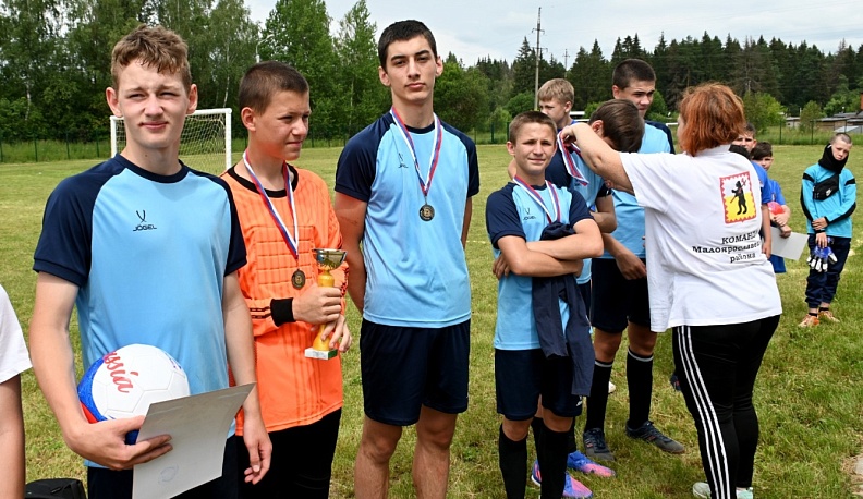 В Малоярославецком районе футболисты сыграли на турнире «Верхушка лета»