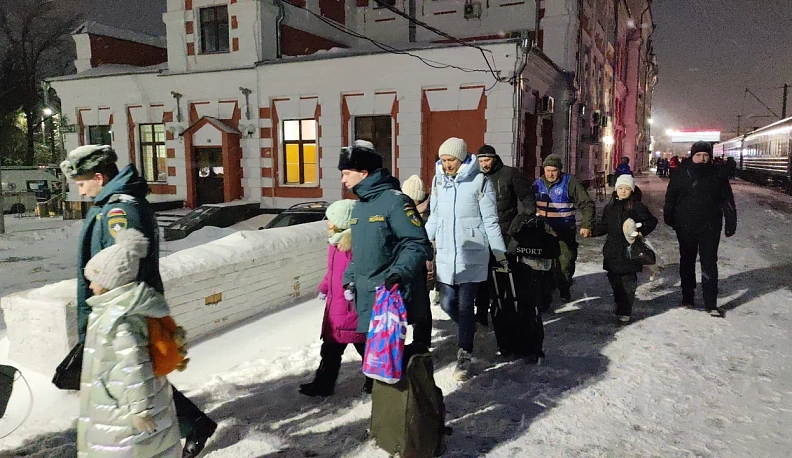 В Калугу прибыли 144 ребенка из Белгородской области