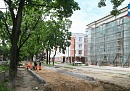 В Калуге на улице Чичерина начали масштабную реконструкцию 920-метрового бульвара