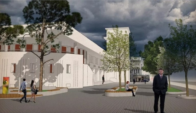 Сквер у кинотеатра «Центральный» в Калуге могут благоустроить уже в следующем году