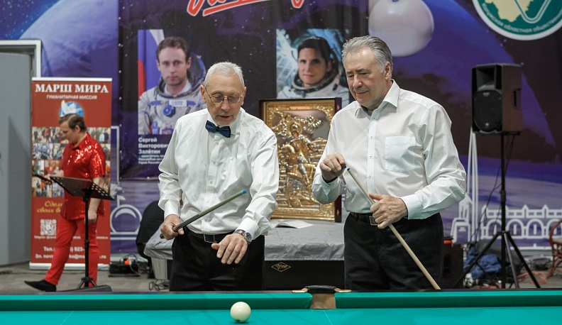 В Калуге прошёл бильярдный турнир в честь 65-летия полёта Гагарина