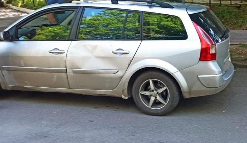 В центре Калуги произошло опасное ДТП