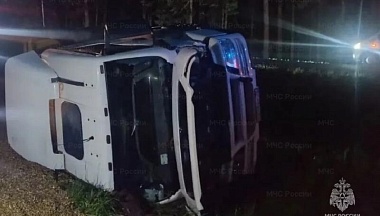 В Боровском округе столкнулись пикап и фура