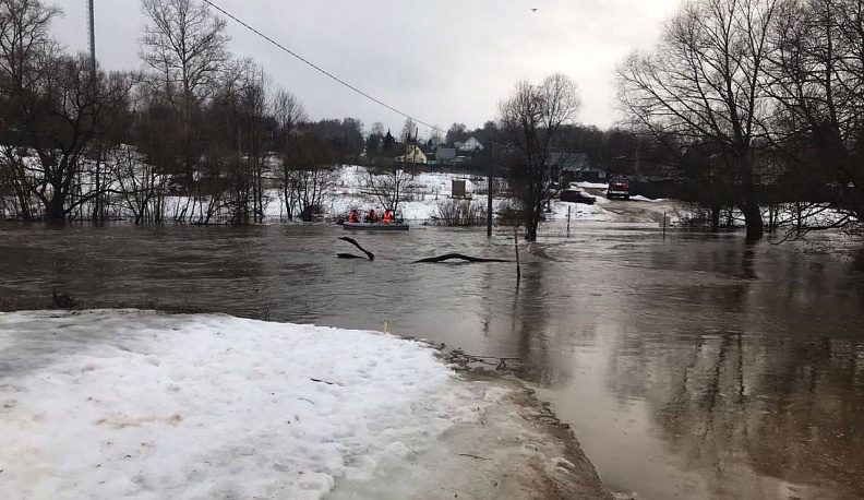 В Калужской области подъем воды в реках продолжится