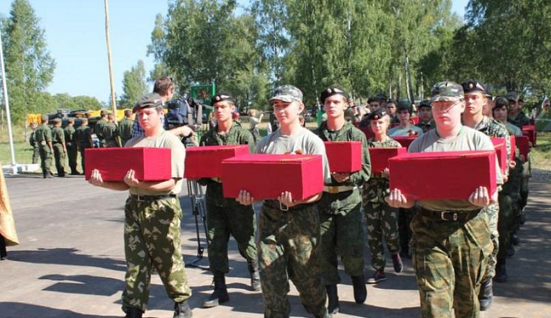 Юбилейная экспедиция «Западный фронт» проходит на Зайцевой Горе