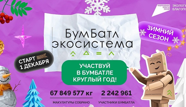 Калужским участникам акции БумБатл пожелали энтузиазма в 2026 году 