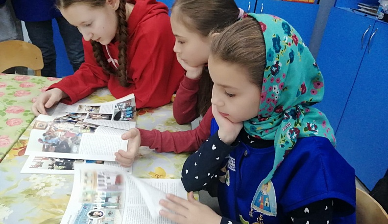 Юные калужане узнали о творчестве русских православных художников