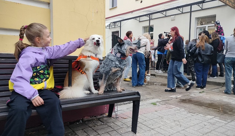 В Калуге приземлились «Белка и Стрелка»