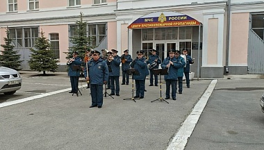 В Калуге торжественно отметили 377-летие пожарной охраны России