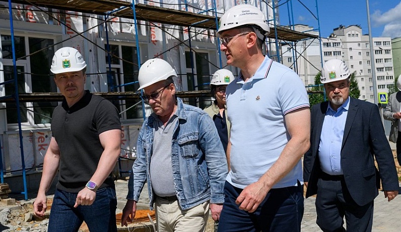 Владислав Шапша потребовал ускорить стройку детско-взрослой поликлиники на Правобережье в Калуге