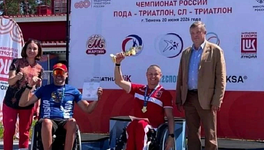 На Чемпионате России лиц с ПОДА калужанин завоевал серебряную медаль
