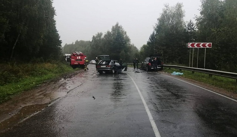 В Калужской области в аварии на встречке погиб водитель ВАЗа