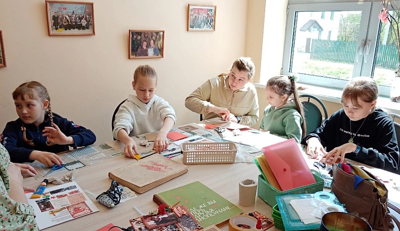 Ферзиковчане приняли участие в мастер-классе, посвященном Дню Победы