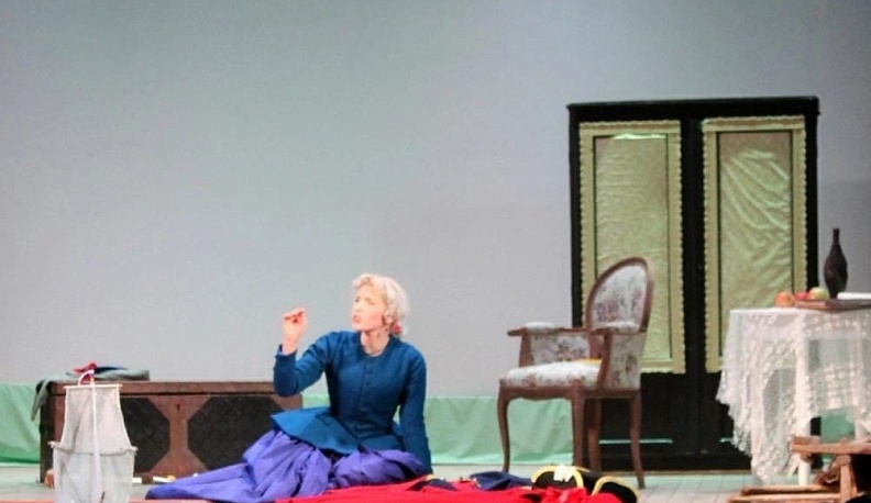 В Мосальске прошла премьера спектакля о первой полярной исследовательнице