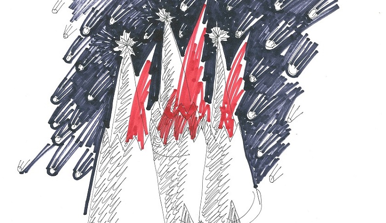 На Масленице в Никола-Ленивце сожгут 24-метровый замок корона-людоеда