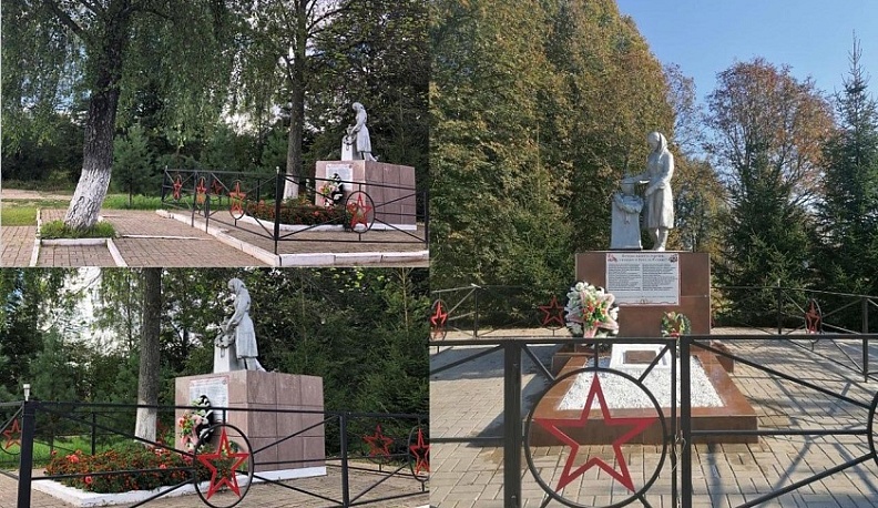 В Медынском районе привели в порядок братскую могилу