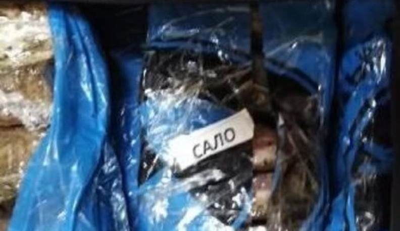 В Калужской области уничтожено контрабандное сало 