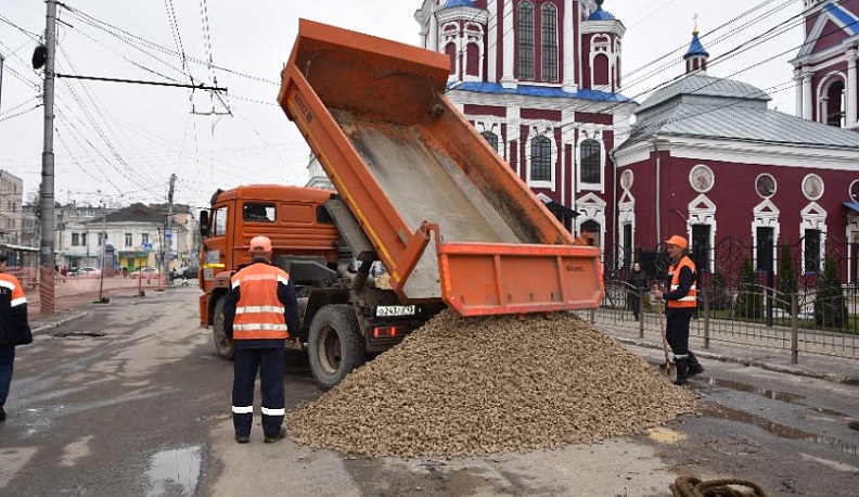 Водоканал с опережением сработал на улице Московской в Калуге
