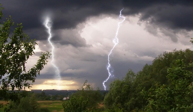 На Калугу надвигается гроза