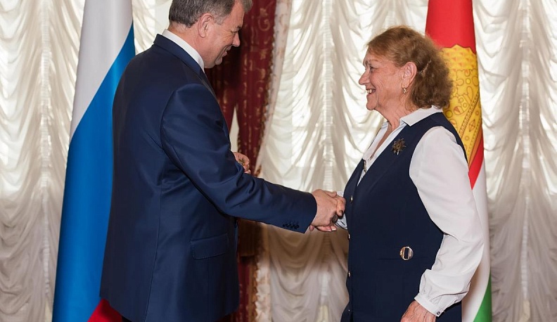 Хранительница музея Маршала Победы