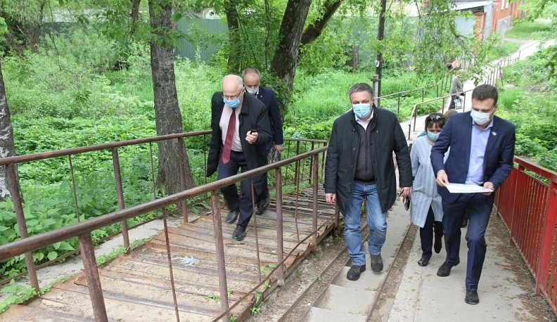 Дмитрий Денисов побывал в проблемных местах Терепца