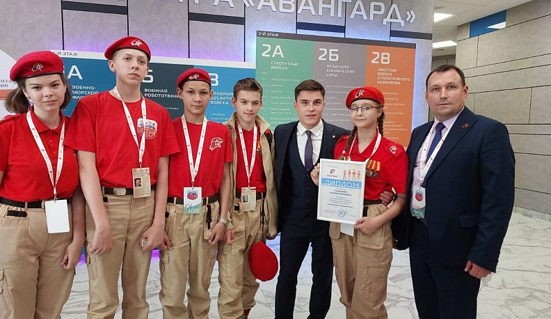 Центр подготовки юнармейцев в Калуге признан одним из лучших в России 