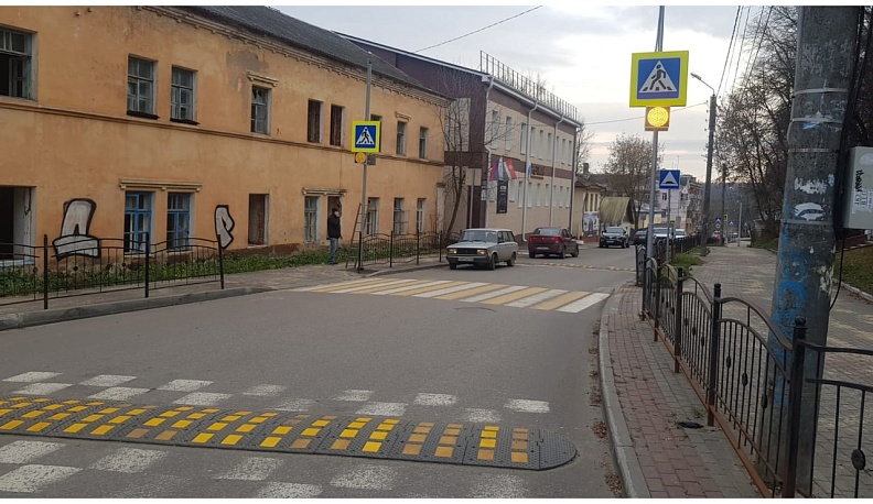 В Калуге установили три светофора нового типа