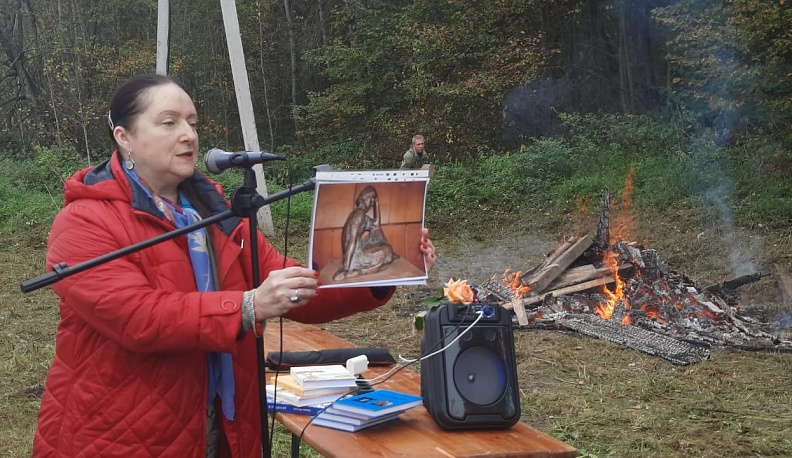В Тарусе зажгли Цветаевский костёр