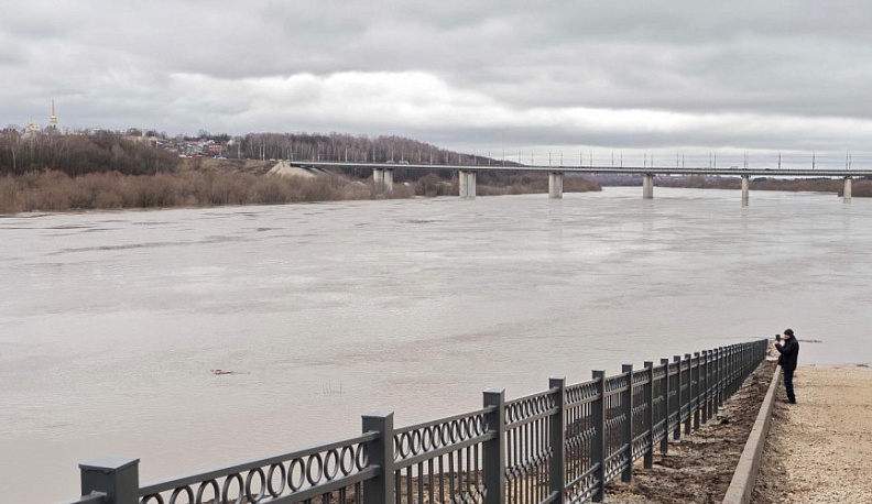 В Калужской области в зону подтопления попали восемь районов
